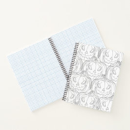Cuaderno Calabaza de dibujo a lápiz