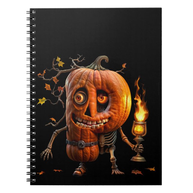 Cuaderno Calabaza de Halloween (Frente)