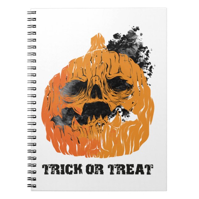 Cuaderno Calabaza de Halloween (Frente)