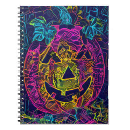 Cuaderno Calabaza de Halloween Fotos divertidas