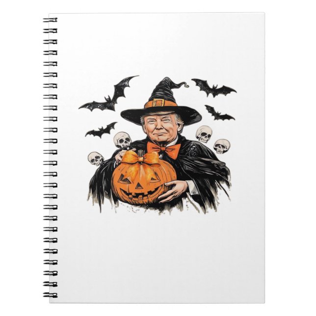 Cuaderno Calabaza de Halloween Spooky (Frente)