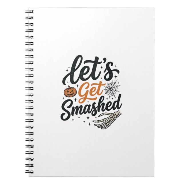 Cuaderno Calabaza de Halloween Vamos a Destrozar (Frente)