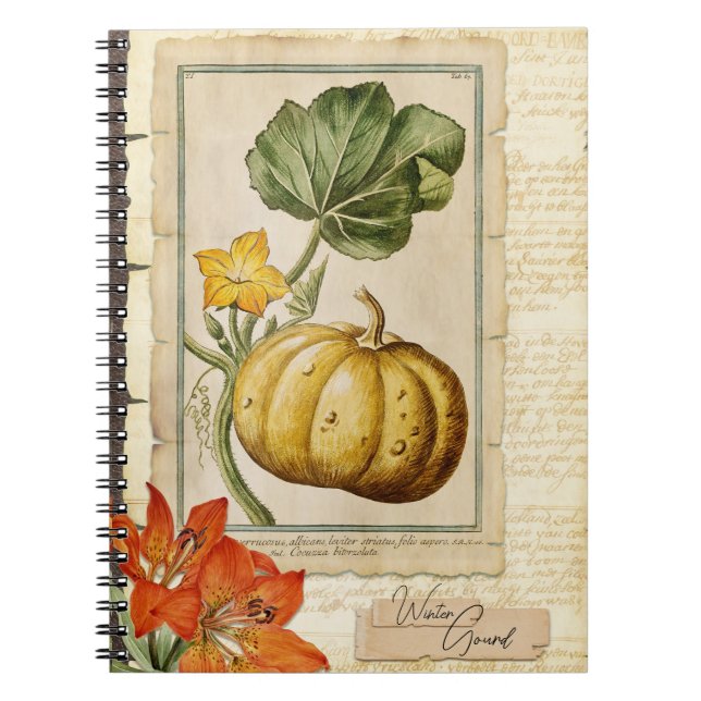 Cuaderno Calabaza de invierno (Frente)