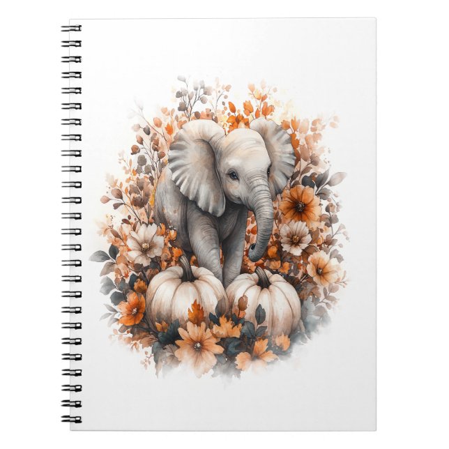 Cuaderno Calabaza de la camisas de los elefantes (Frente)