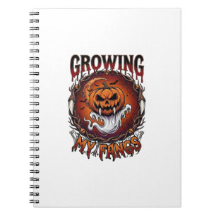 Cuaderno Calabaza de Murciélagos Fantasmas de Vampire Creci