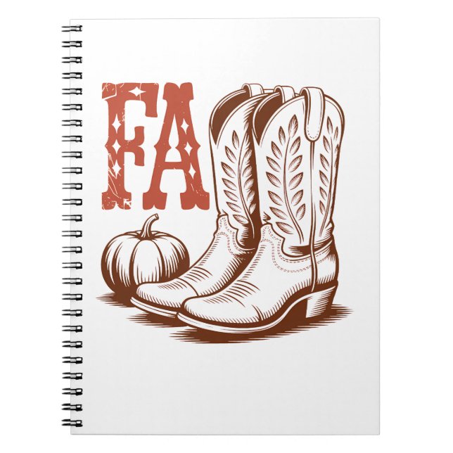 Cuaderno Calabaza de Nova Caída Otoño (Frente)