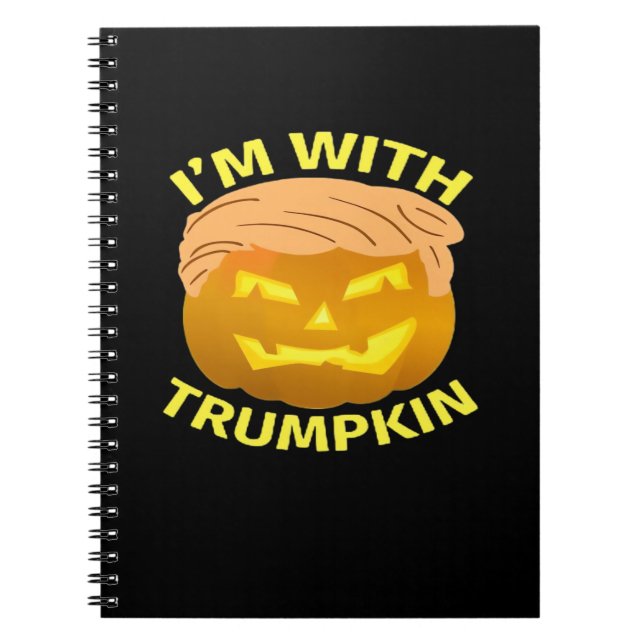 Cuaderno Calabaza de Trumpkin Halloween (Frente)