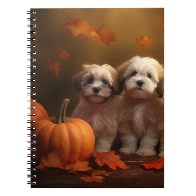 Cuaderno Calabaza deslumbrante de aguacate hayano (Frente)