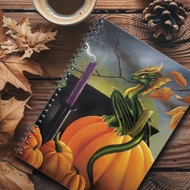 Cuaderno Calabaza Dragon Cauldron Halloween (Subido por el creador)