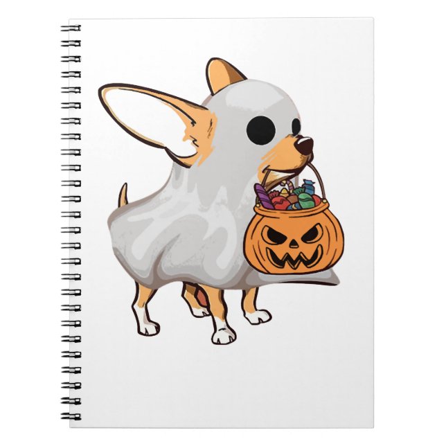 Cuaderno Calabaza fantasma de Chihuahua (Frente)