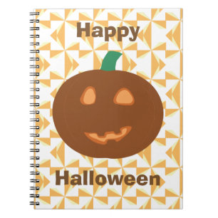 Cuaderno Calabaza feliz de Halloween