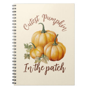 Cuaderno Calabaza más fina en el parche