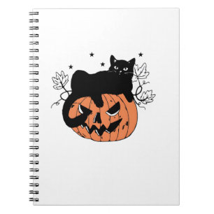 Cuaderno Calabaza para gato negro