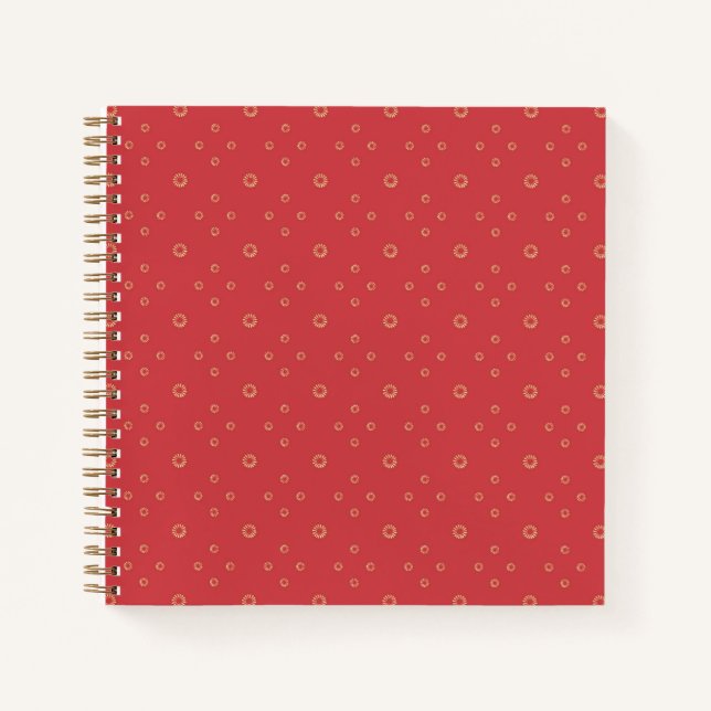 Cuaderno Calabaza | Zinnia Dorada Sol (Anverso)