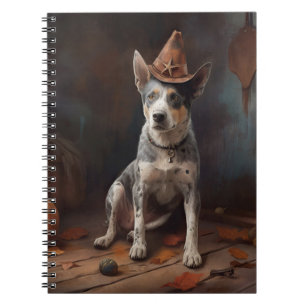 Cuaderno Calabazas Australian Cattle Halloween Espeluznante