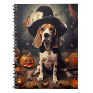 Cuaderno Calabazas Beagle Halloween Espeluznantes
