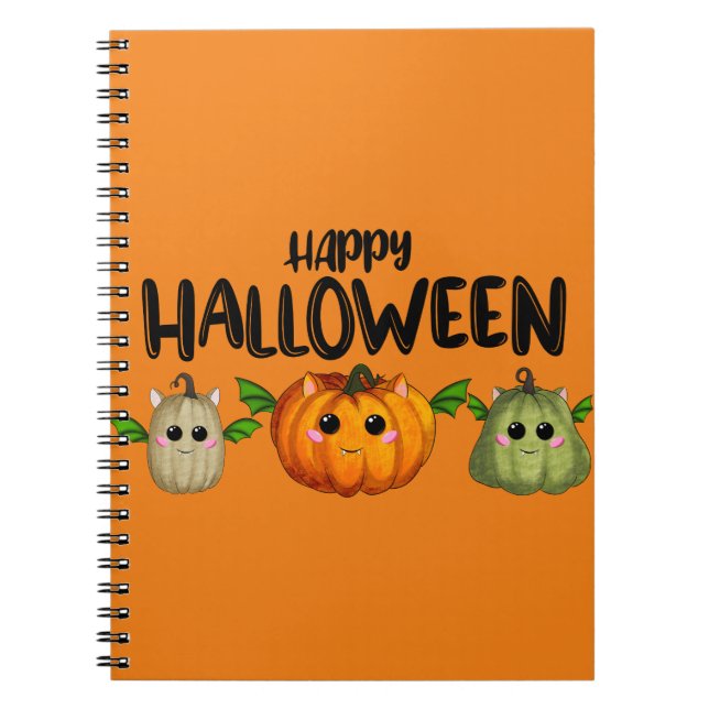 Cuaderno Calabazas de Halloween (Frente)