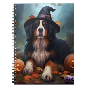 Cuaderno Calabazas de Halloween Asustadizas de Montaña de B