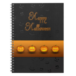 Cuaderno Calabazas de Halloween Jack-o-Lantern