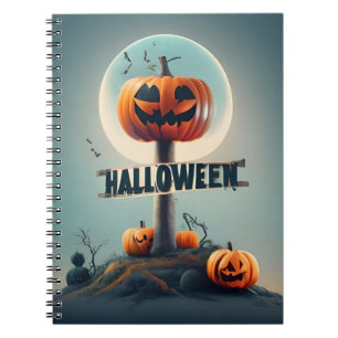 Cuaderno Calabazas de Halloween para portátiles