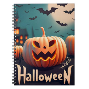 Cuaderno Calabazas de Halloween para portátiles