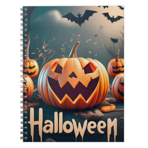 Cuaderno Calabazas de Halloween para portátiles