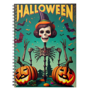 Cuaderno Calabazas de Halloween para portátiles