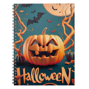 Cuaderno Calabazas de Halloween para portátiles