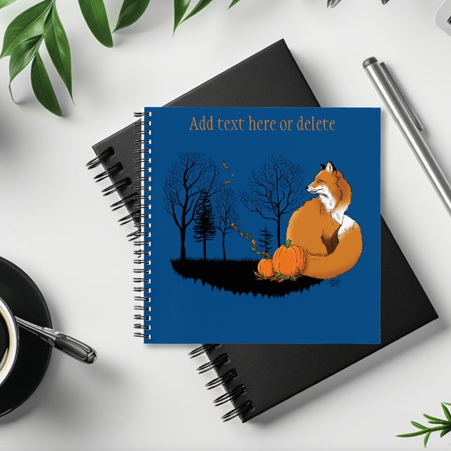 Cuaderno Calabazas del bosque Red Fox (Subido por el creador)