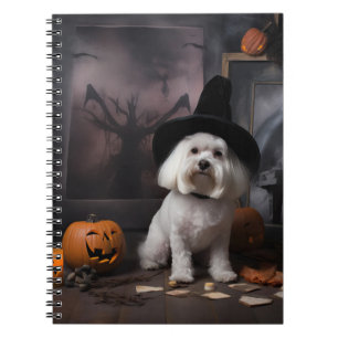 Cuaderno Calabazas maltesas asustan a Halloween