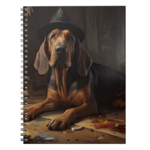 Cuaderno Calabazas Sabueso Halloween Aterradoras