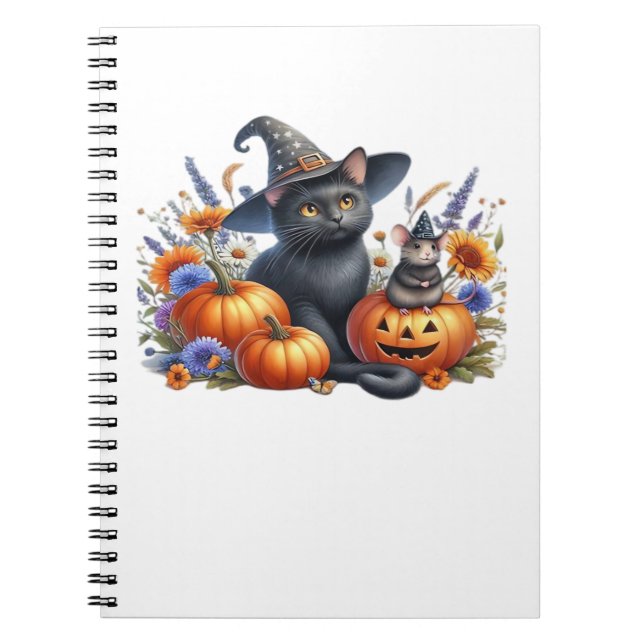 Cuaderno Calabazas T-S esenciales para el ratón Cat de Hall (Frente)