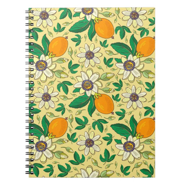 Cuaderno Calabazas y hojas: cosecha otoñal (Frente)