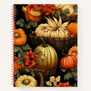 Cuaderno Calabazas y más, otoño,