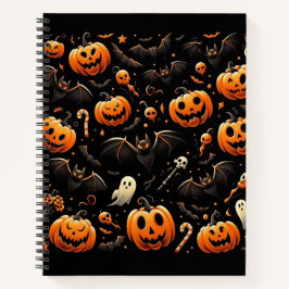 Cuaderno Calabazas y murciélagos