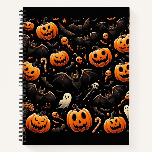 Cuaderno Calabazas y murciélagos (Anverso)
