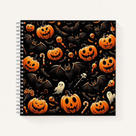 Cuaderno Calabazas y murciélagos