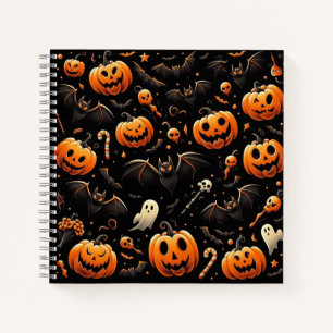 Cuaderno Calabazas y murciélagos
