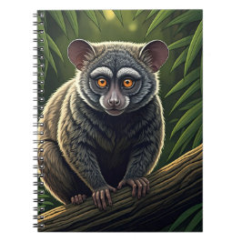Cuaderno Cálago Posado en Rama de la Jungla