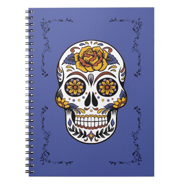 Cuaderno Calavera de azúcar de los muertos (Frente)