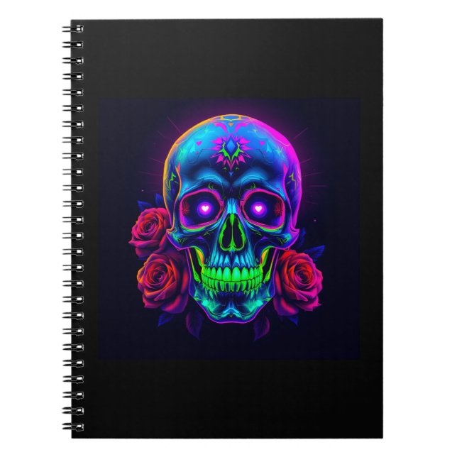 Cuaderno Calavera N Rosas  (Frente)