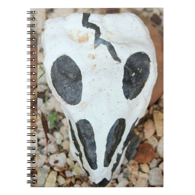 Cuaderno Calavera pintada de Dia de Muertos (Frente)
