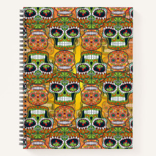 Cuaderno Calaveras de azúcar