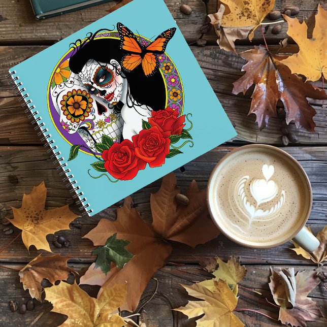 Cuaderno Calaveras de azúcares Art Nouveau (Subido por el creador)