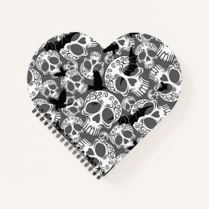 Cuaderno Calaveras decorativas de Halloween