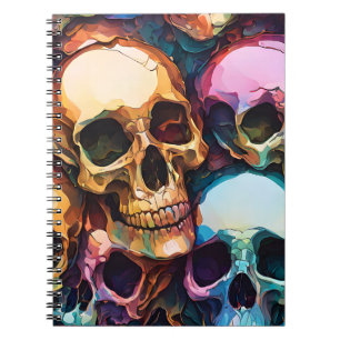 Cuaderno Calaveras Funky