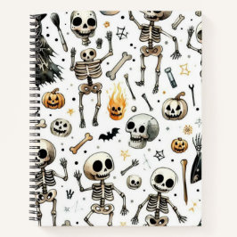 Cuaderno Calaveras y esqueletos