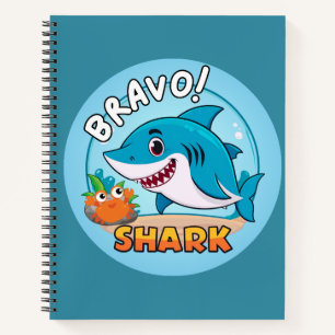Cuaderno Calcomanía de Bravo, Calcomanías de Tiburón