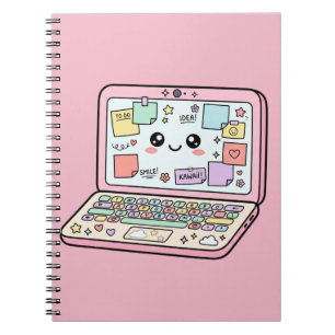 Cuaderno Calcomanía de vibraciones de estudio de portátil p