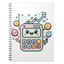 Calculadora Kawaii Pastel Finanzas Estudiante Pega